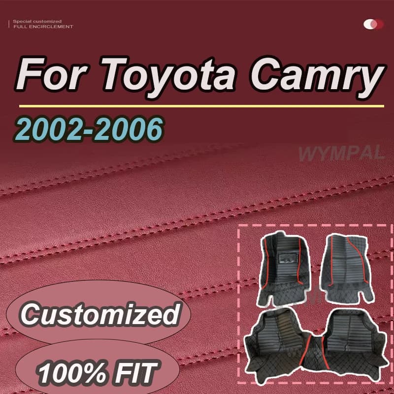 Tappetini auto di LUSSO Per Toyota Camry Daihatsu Altis XV30 2002 ~ 2006 Tappeti durevoli Tappetino in pelle Anti Accessori auto 2003