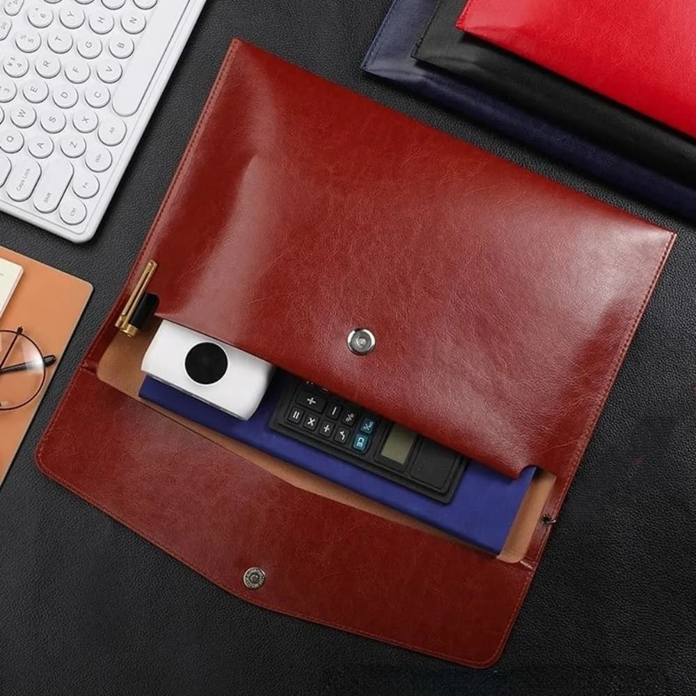 Briefcase Receipt Bag Contract Holders School Stationery File Organizers Business Felt Folder A4 File Folders Documents Bags