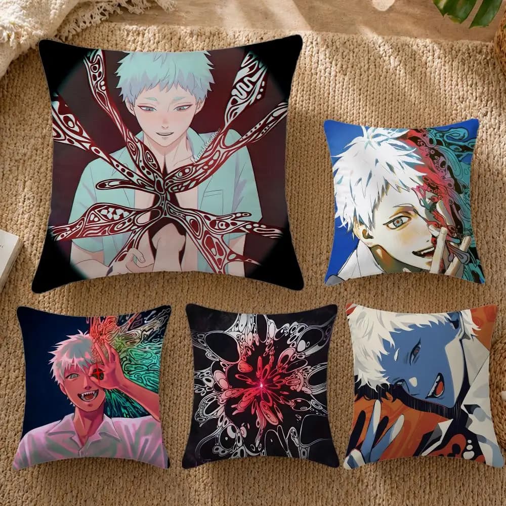 Hot Summer Hikaru Died 2 Copricuscino Decorativo per Divano Letto Arredamento Casa 50x50 45x45 40x40