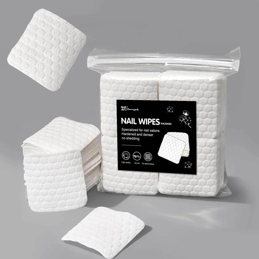 200 Pieces Nail Polishers, Dullable Nail Cleaners, Manicure Tool to Remove the Nail Polish and Clean the Gel