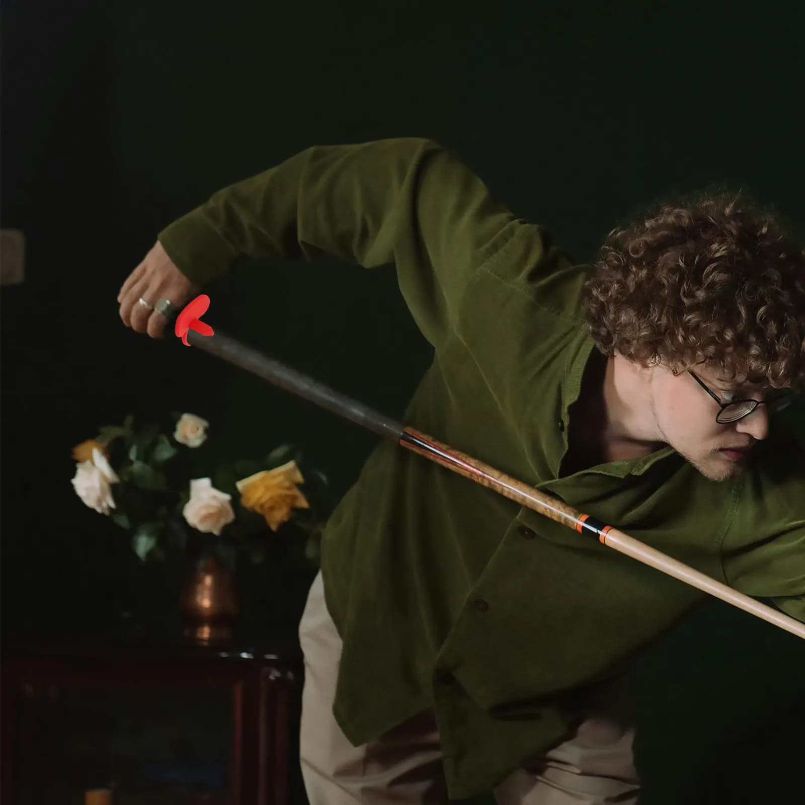 Braccialetto da Biliardo per Allenamento, Strumento Regolabile per la Correzione della Mira, Esercitatore per il Colpo della Stecca da Biliardo, Miglioratore per Tiri Precisi