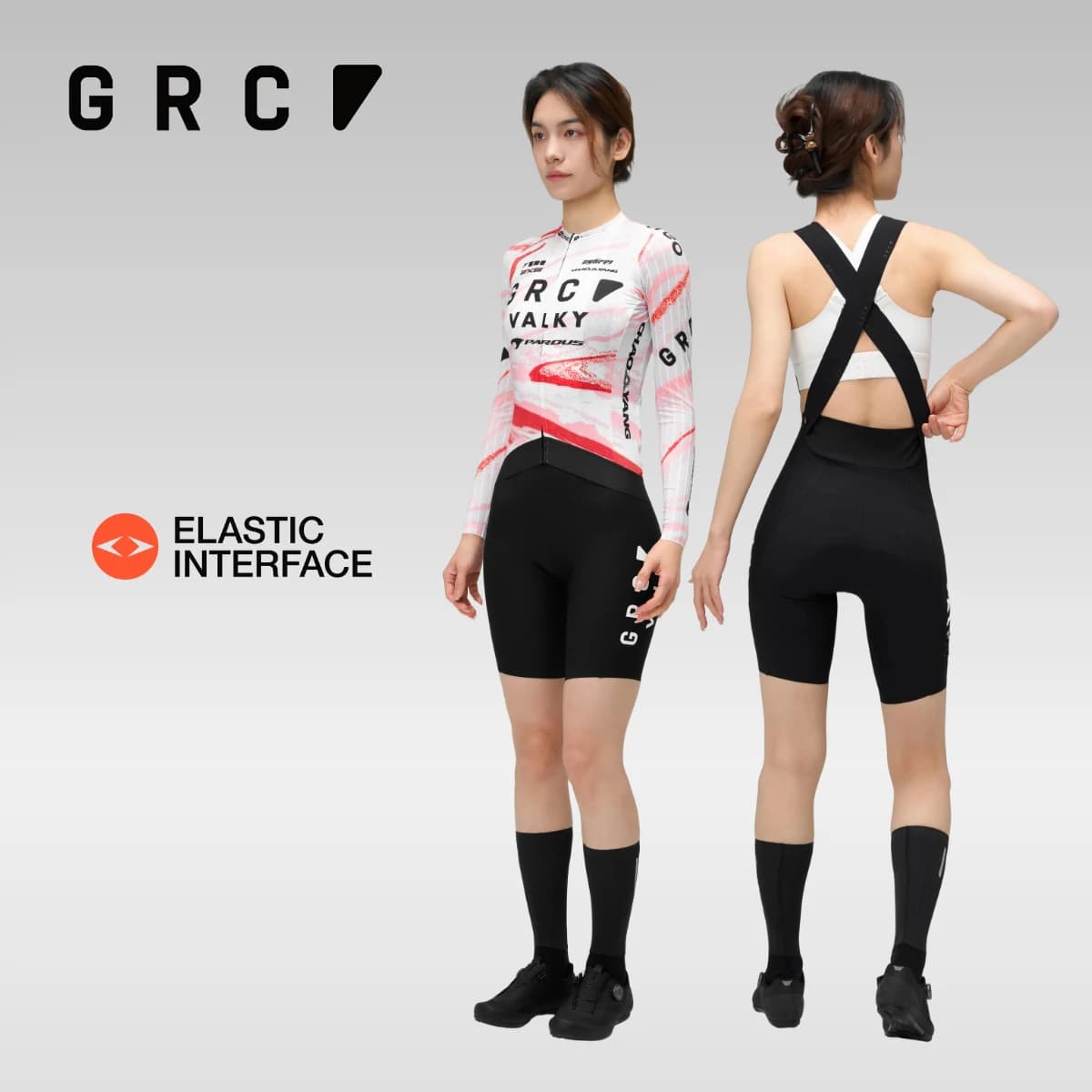GRC Cycling Apparel Women's GRC VALKY Team Bib Short