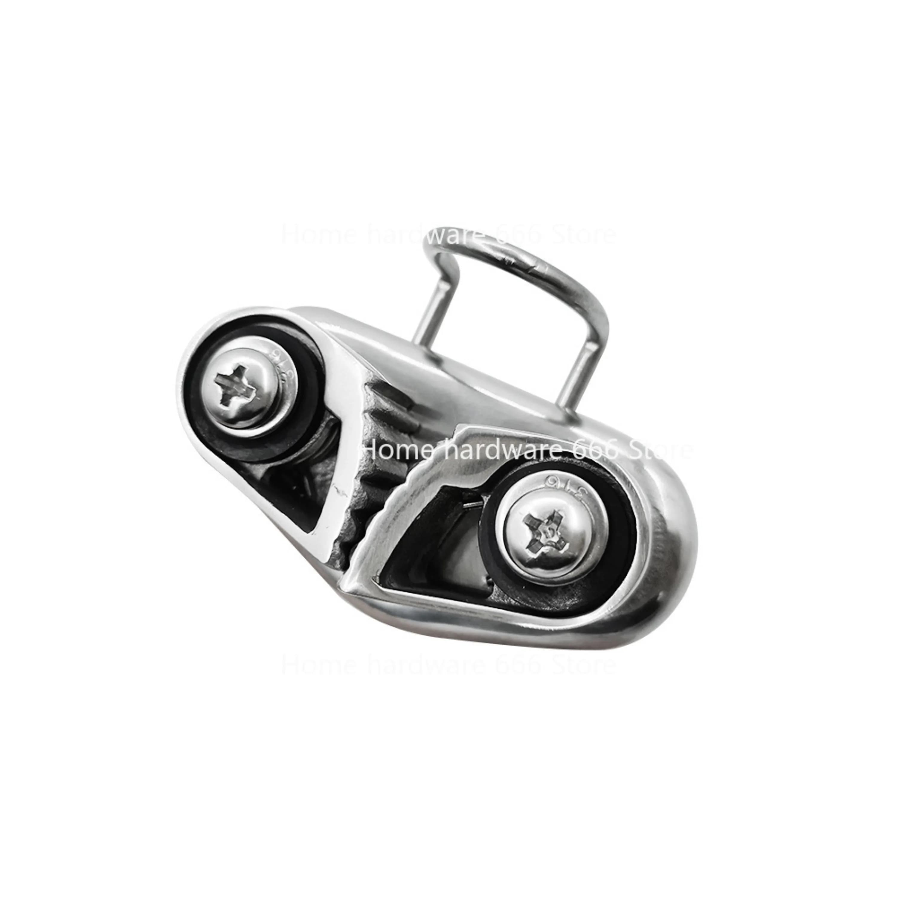 Morsetto per Corda Automatico in Acciaio Inox 316, Accessori per Imbarcazioni e Yacht