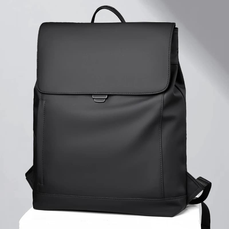 Zaino per laptop da 17,3 pollici, grande capacità, tracolla regolabile, viaggi d'affari, borsa per il pendolarismo scolastico, zaino liscio