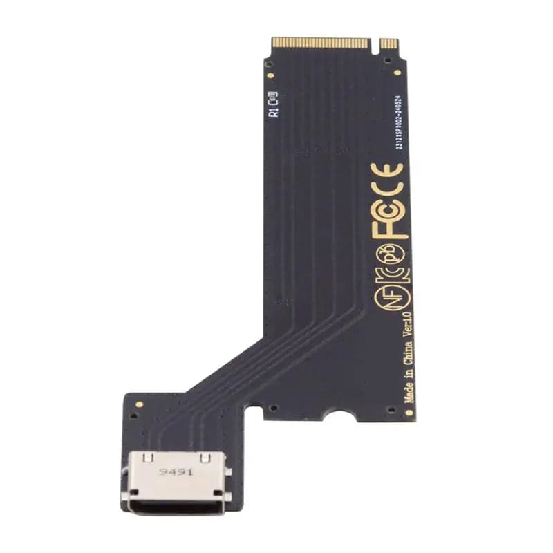 Adattatore Host A99G-PCI-E 4.0 M.2 M-Key a Oculink SFF-8611 SFF-8612 per Thinkbook 14+ 2024 con Scheda Grafica Esterna AMD8845 e SSD