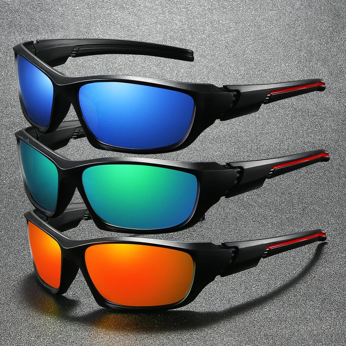 Nuovi occhiali sportivi da esterno Bei Sizhe 8502, occhiali da sole polarizzati per visione notturna, colore giallo, per uomo e donna, occhiali da ciclismo.