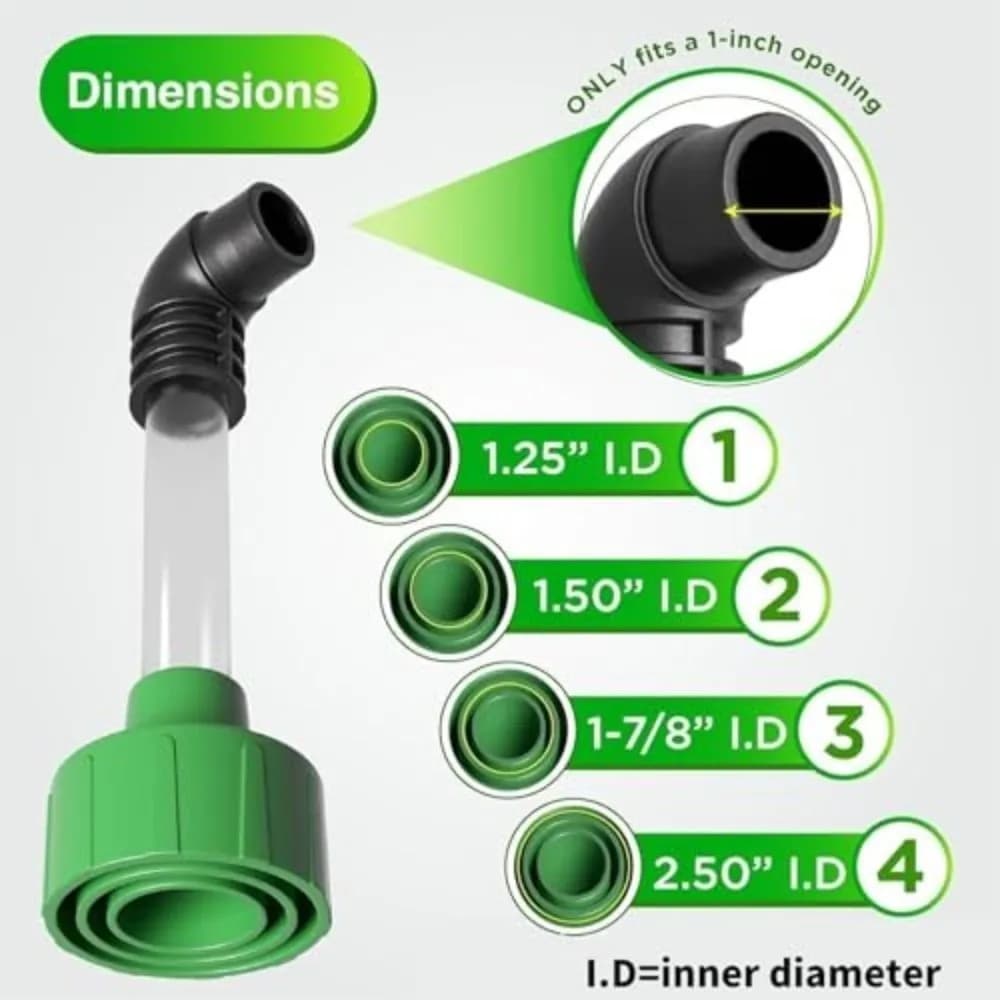 Wear Resistant AC Drain Line Unclogger PVC Pipe Compatible Universal Attachment Drain Line Cleaner Tool Transparent Tube Plastic