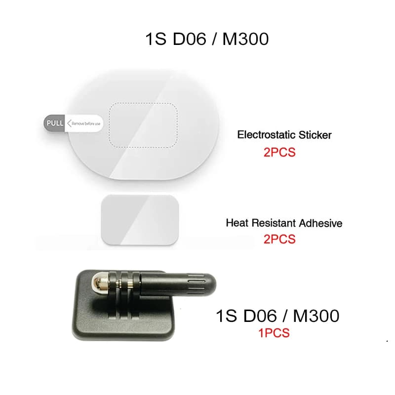 For 70mai Dash Cam 1S D06 m300 bracket 70mai Set of accessories static adhesive glue for 70mai M300 bracket