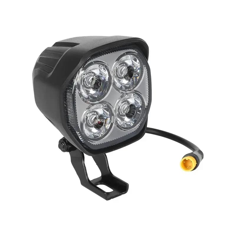 Faro per Monopattino Elettrico Kukirin G2 Pro DB, Lampada Frontale LED Impermeabile per Bicicletta Elettrica, Parte per Monopattino Elettrico-AT20