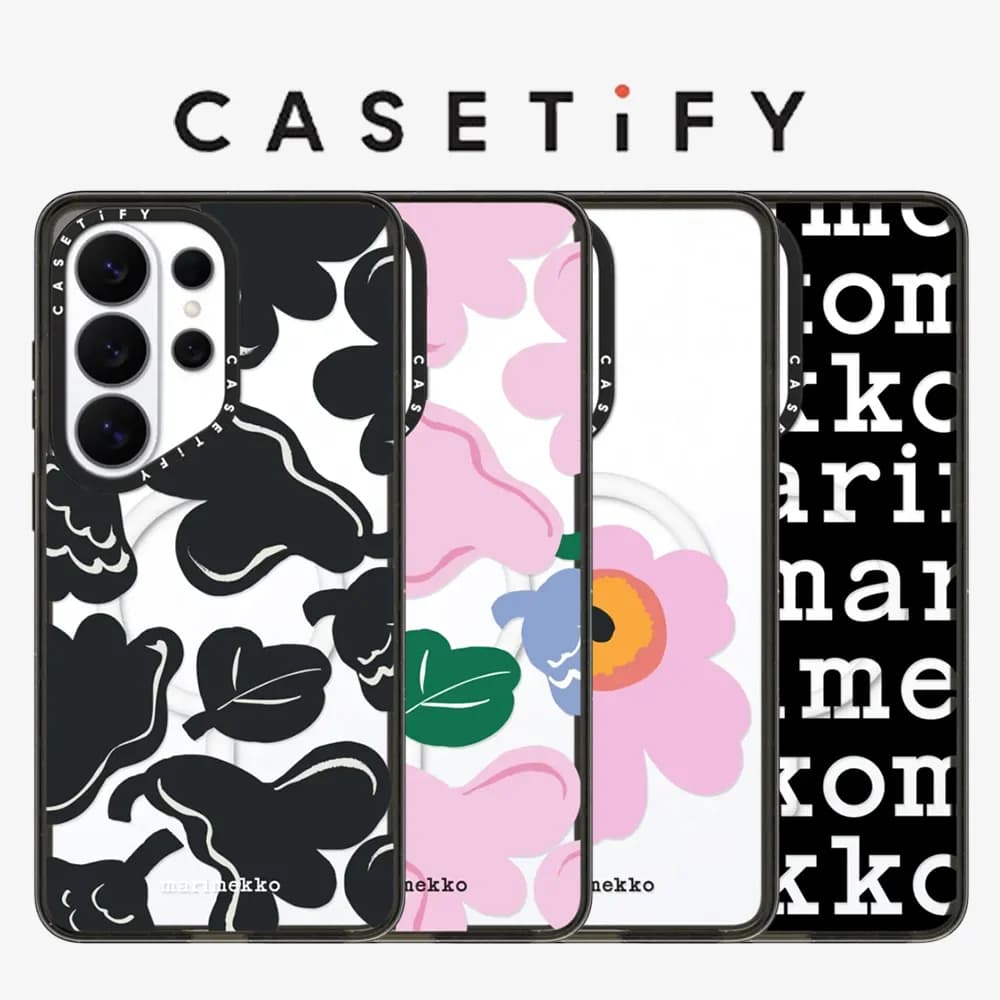 CASETiFY x Marimekko Serie Artistica Custodia Magnetica Anti-caduta per Samsung Galaxy S23 S24 S25 S26+ Ultra Plus Cover Protettiva