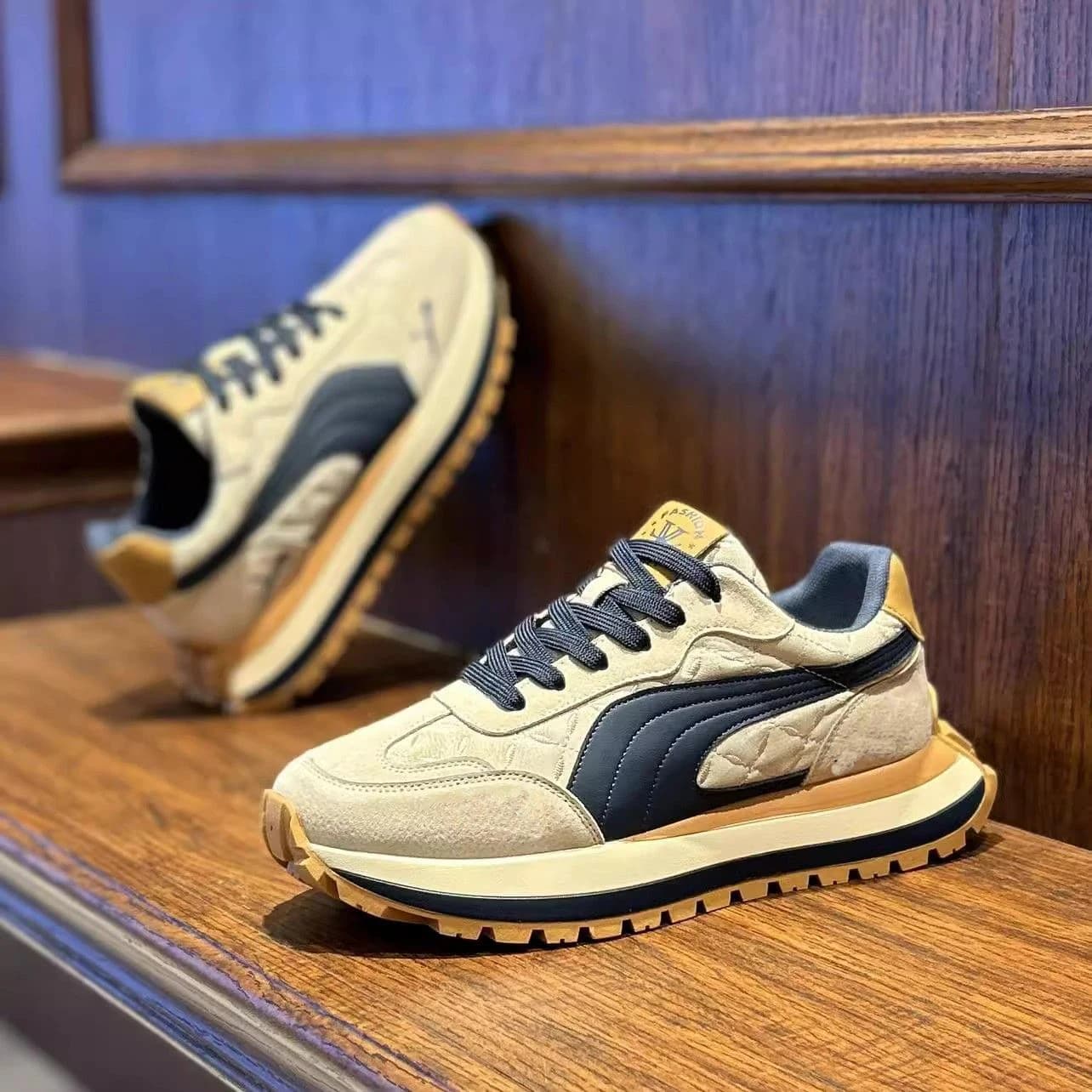 Sneakers da uomo Four Seasons, nuove scarpe casual traspiranti con lacci, scarpe sportive da corsa all'aperto per uomo, scarpe da tennis, zapato