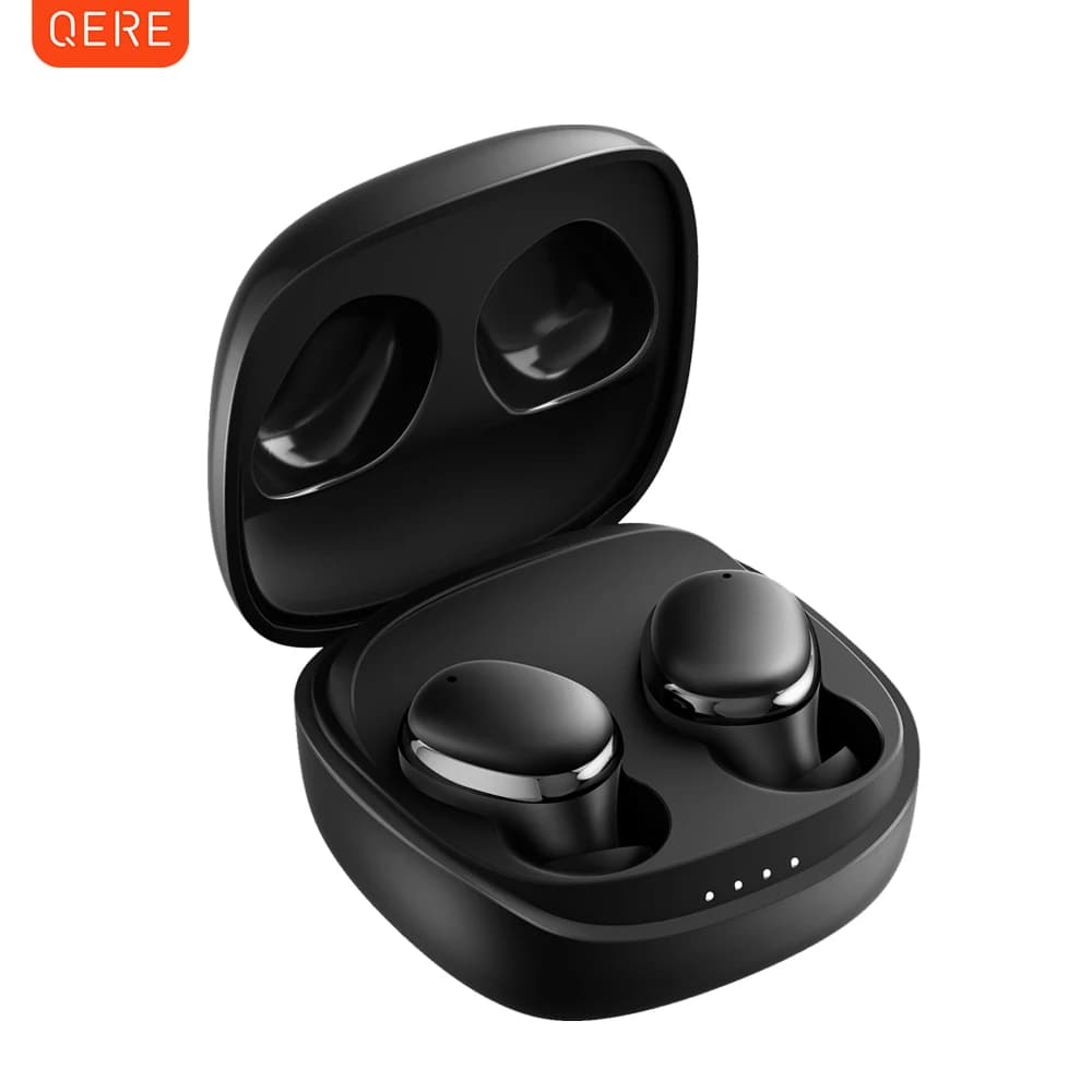 Cuffie wireless, QERE E30, NUOVO TWS Bluetooth 5.3, microfono HD, auricolari HIFI, driver da 13 mm, auricolari impermeabili da gioco a bassa latenza