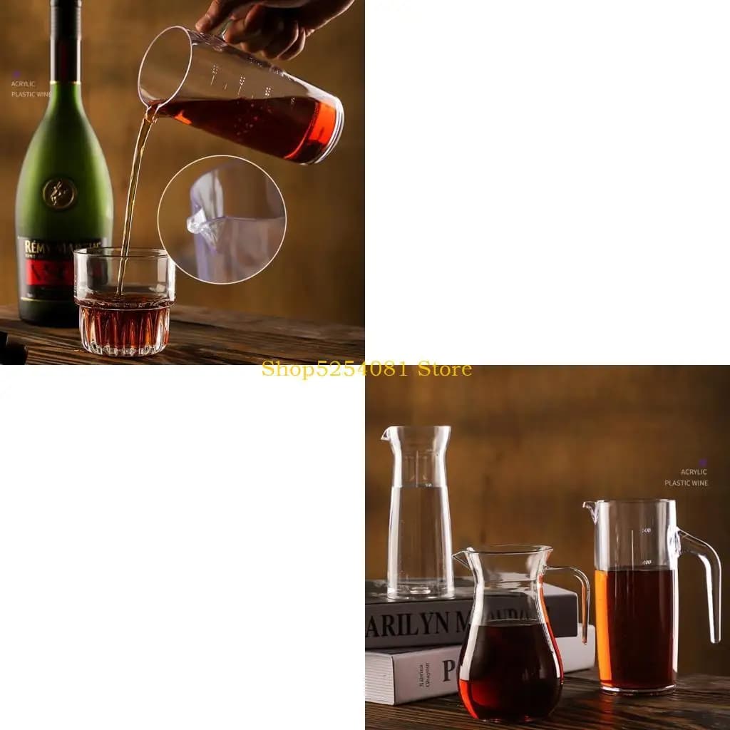 AXYC Bicchieri da vino rosso da 70-500 Dispenser liquidi Bicchieri plastica infrangibili per matrimoni