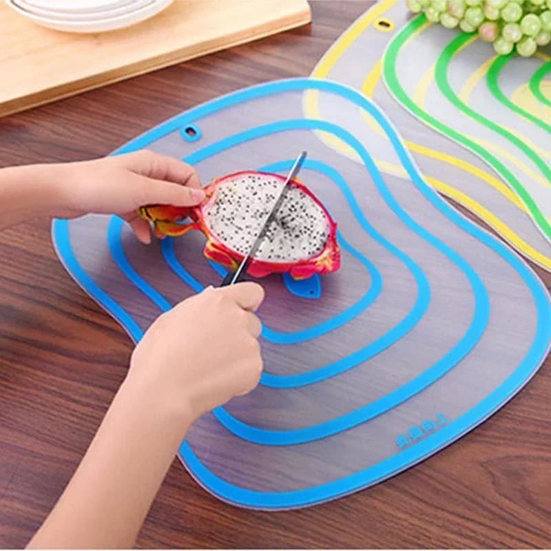 1pc moda pannello di frutta tagliere creativo carino cucina resina tagliere satinato pannello di frutta tagliere utensili da cucina