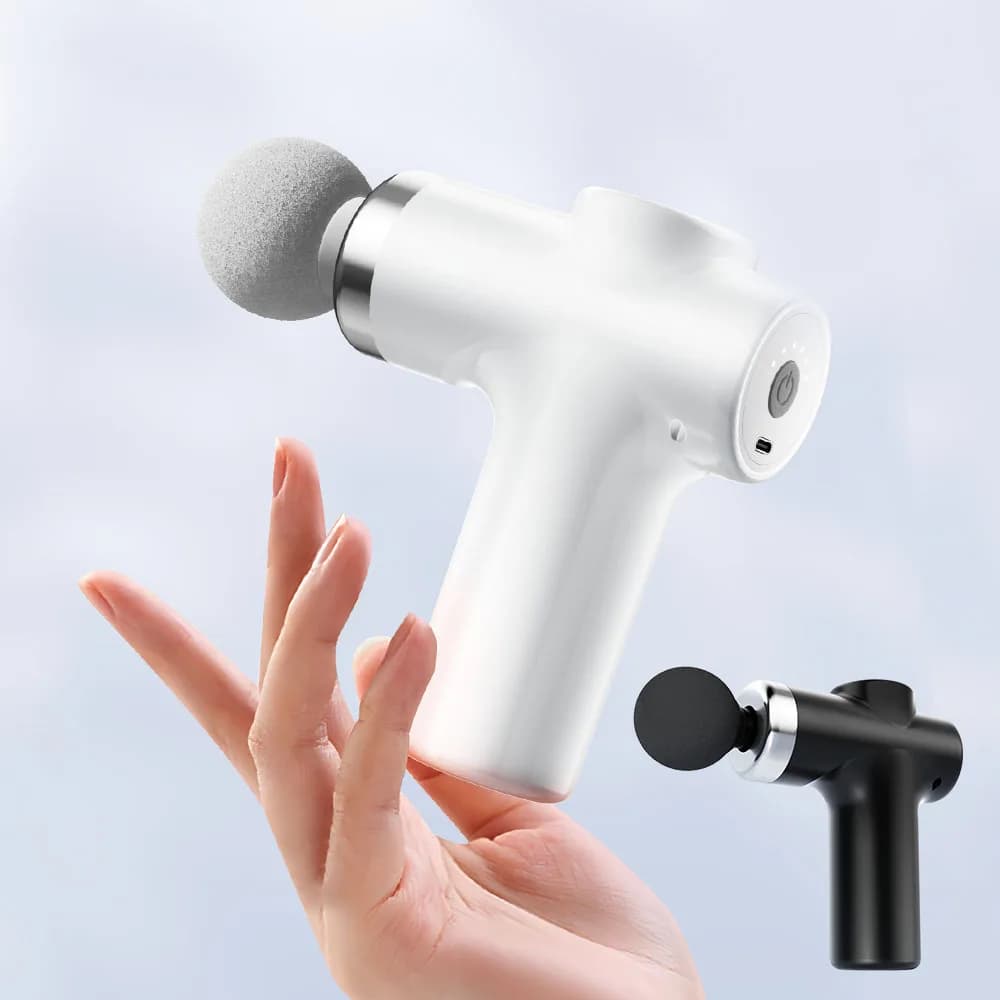 Mini Band Gun Deep Fabric Push Portable Muscle Massage Long-Term Battery Portable Percussion Gun To Relieve Body Pain