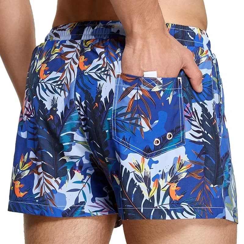 Nuovi pantaloni da spiaggia primaverili, pantaloni a cinque punti sportivi casual da spiaggia da uomo con tasca anteriore e posteriore XB 241305