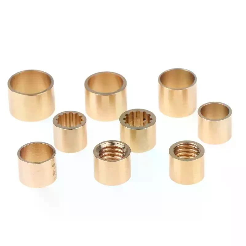 Strumenti di fissaggio per stecca in ottone rame premium, 10 pezzi fai da te 9-13 mm, accessori per biliardo da biliardo e snooker