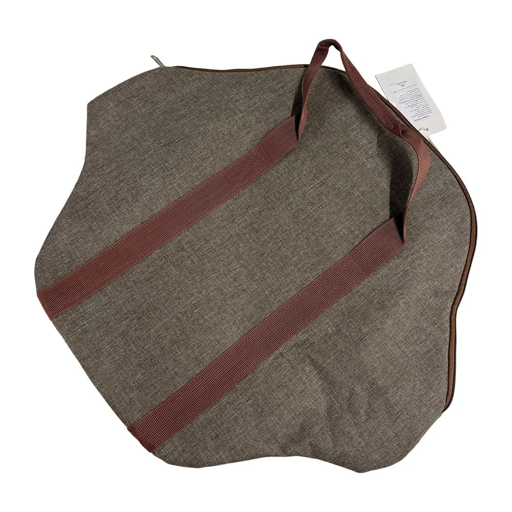 Frying Pan Bag Case 600D Oxford Grill Plate Carry Bag Wear-resistant Side Pocket Outdoor BBQ Tool Beach Picnic BBQ Accessories