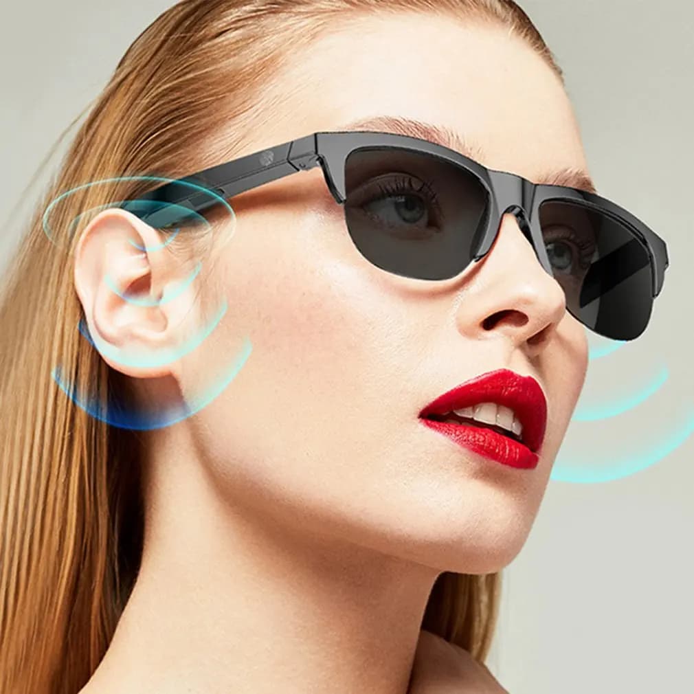 Wireless Sunglasses Earphone Smart Bluetooth Headset Outdoor Sports Handsfree Calling Music Eyeglasses Dropshipping Wholesale