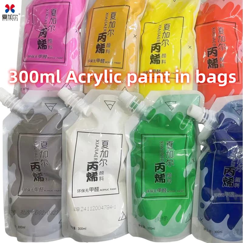 64 Colour /300ML Bag Chagall Acrylic Paint Multi-Purpose Painting Graffiti DIY Art Supplies Paint Art Student Fine Art Painter S