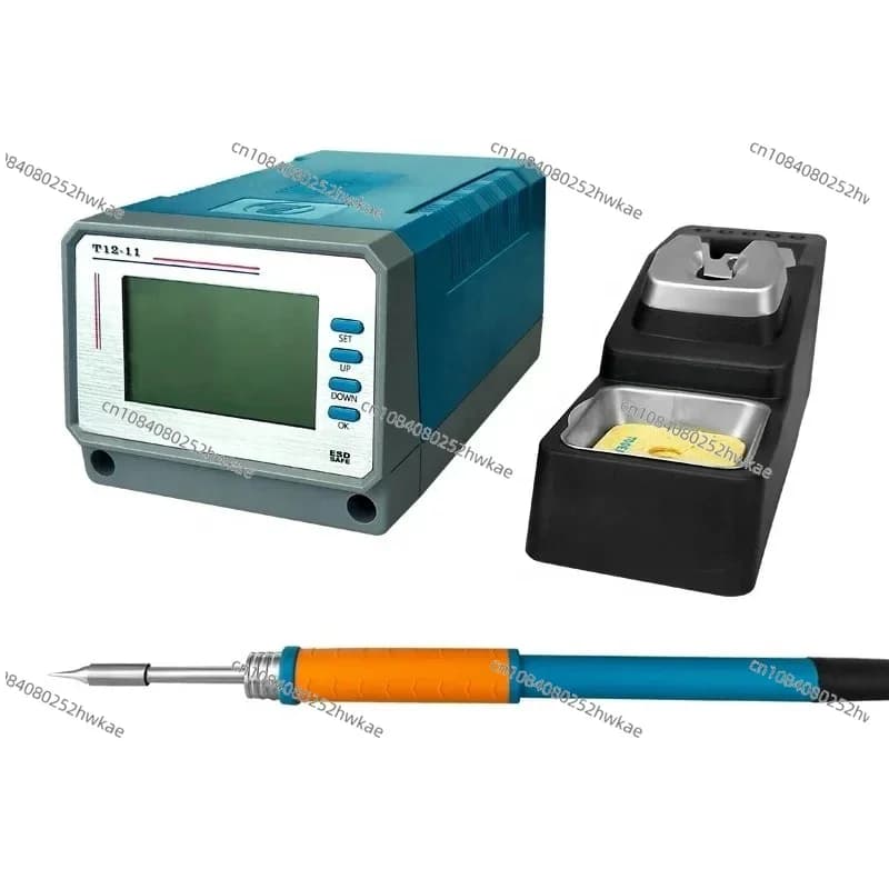Tavolo da saldatura senza piombo T12-11, saldatore manuale a temperatura costante per la manutenzione elettronica di schede di telefoni cellulari