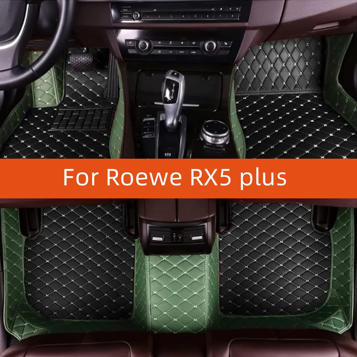Custom Leather Car Mat for Roewe RX5 plus 2020 2021 2022 2023 2024 2025 2026 2027 Car Mat Interior Accessories