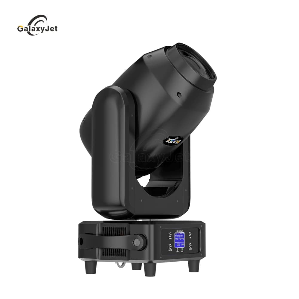 GalaxyJet LED 300W Zoom Beam & Spot & Wash 3 in1 luce a testa mobile piastra statica dinamica per bar Discos Entertainment Venue