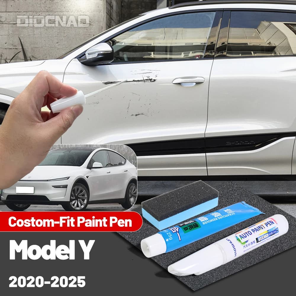 Per Tesla Model Y 2020-2025 2021 2022 2023 2024 Auto Touch Up Vernice Penna Riparazione Graffi Rimozione Graffi Vernice Cura