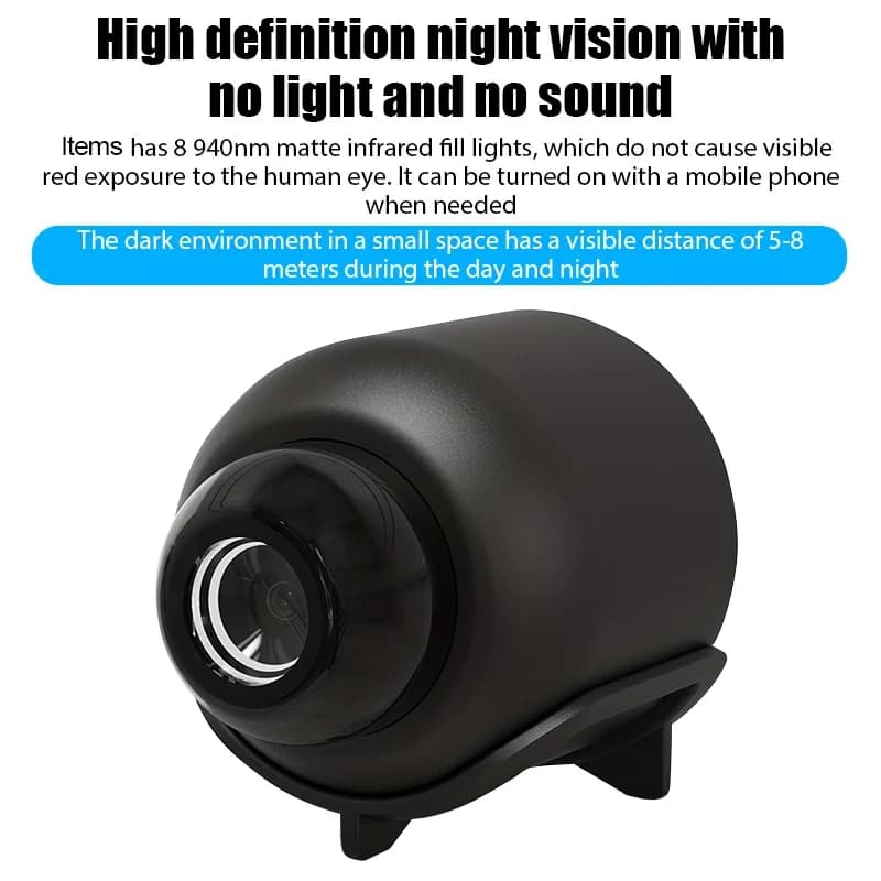 X5 HD 1080P WiFi Telecamera Mini videocamera Videoregistratore Rilevazione movimento Baby Monitor Videocamera di sorveglianza