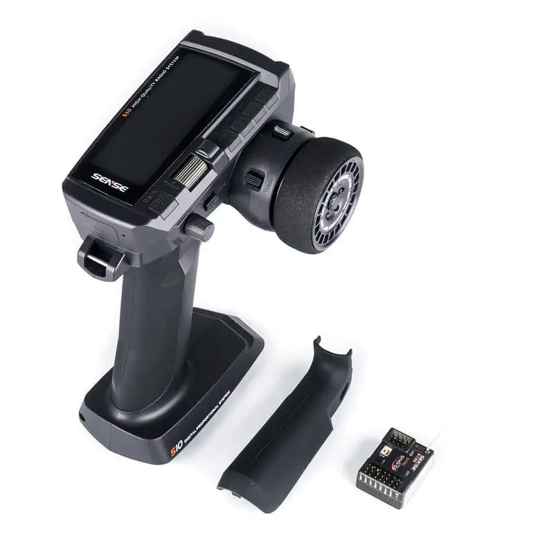 Sanshi SENSE S10 RC10 Channel Multi functional Color Screen Remote Control Receiver Remote Control Model Simulation Vehicle