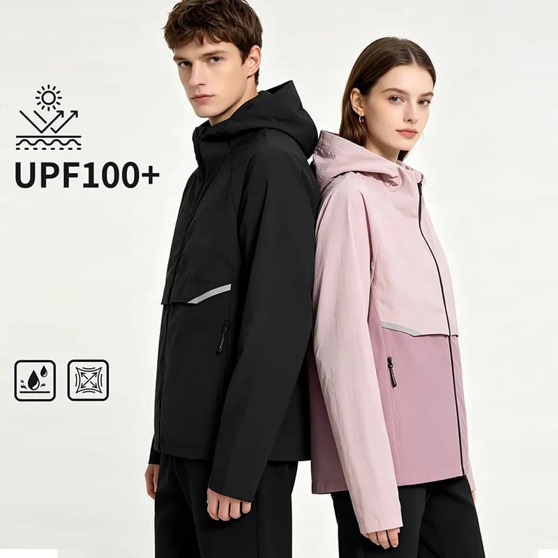 Unisex Ice Sensation Sun Protection Clothing Original Yarn UV Protection Windproof Waterproof Breathable Outdoor Cycling