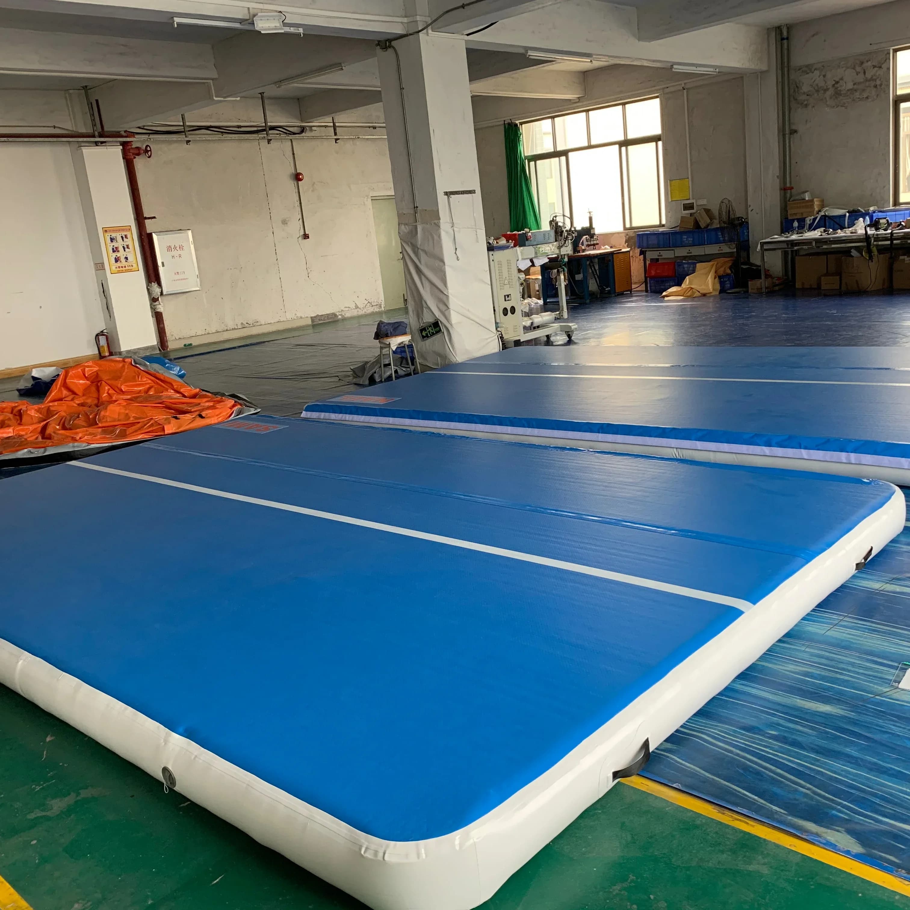 Gym Air Track Yoga Zerbino Inflatable Water Mat Taekwondo Stronghold Elastic Martial Arts Training Protects Air Bearing