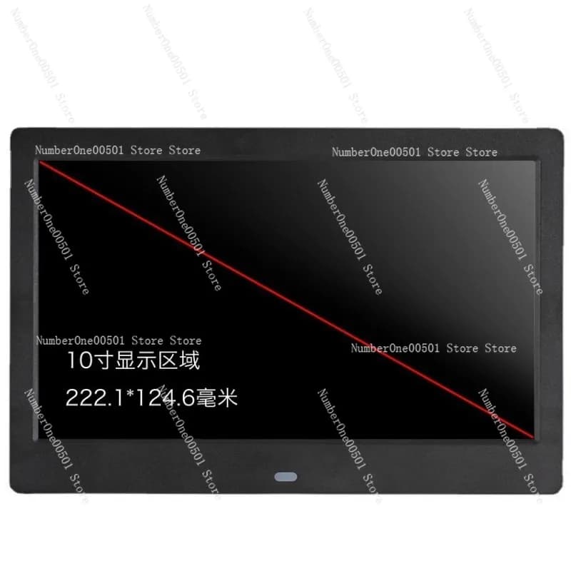 Lettore video con cornice elettronica con display HD ultra sottile con cornice digitale da 10,1 pollici