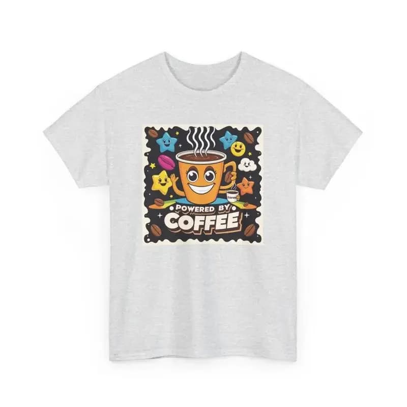 Divertente maglietta Coffee Meme Power Banana Bean Boost in cotone pesante