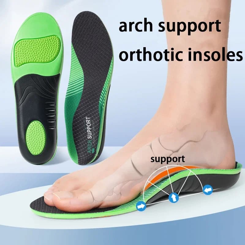 1 Paio di Nuove Solette Ortopediche Sportive con Supporto per Arco Plantare, Assorbimento degli Urti, per Uomo e Donna, Comode per la Corsa