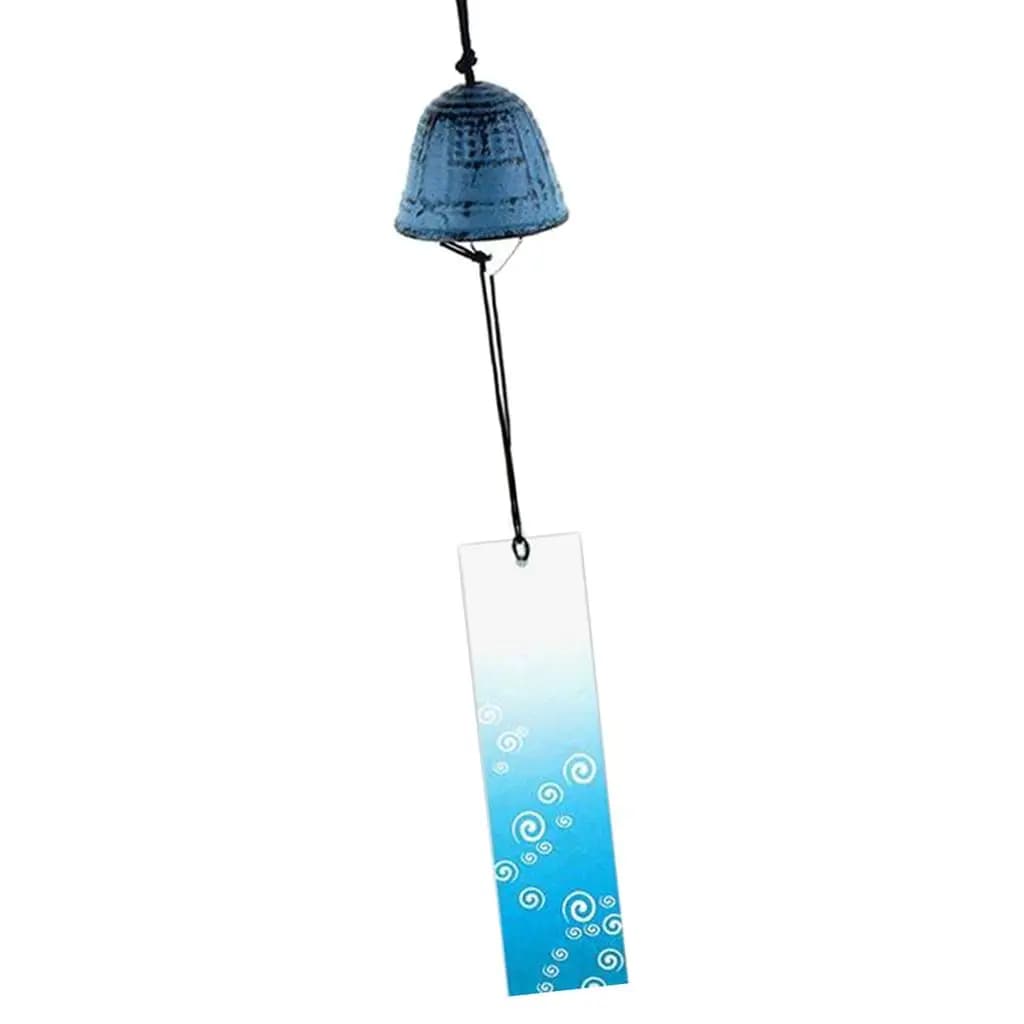 Japanese Wind Chime Outdoor Metal Bell Windchime Hanging Pendant for Garden Balcony Relaxation