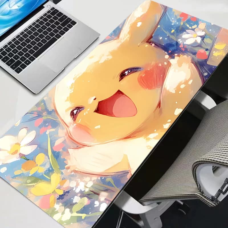 Mouse Mat Gamer PC Computer Pokemon Pikachu Grande 900x400 XXL Desk Mat Keyboard Game Accessories Soul Mouse Mat