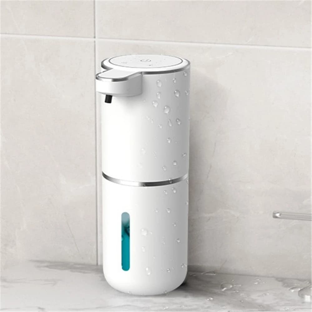 Dispenser Automatico di Sapone a Schiuma Ricaricabile USB, Montaggio a Parete, Macchina Induttiva per Disinfettante Mani, Dispenser di Sapone Liquido Senza Contatto per Cucina