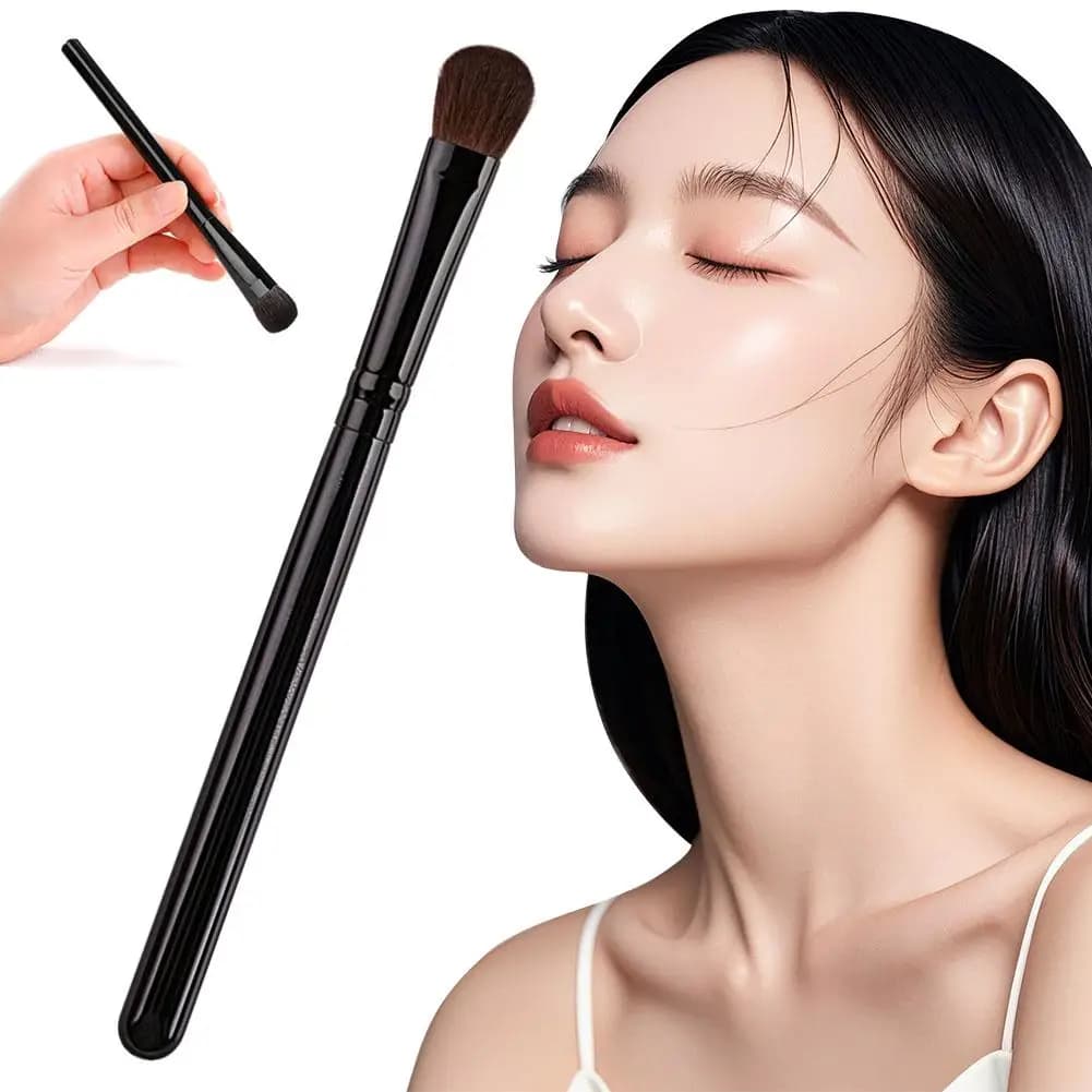 Shade brush, vegan makeup tool, for precise application and impeccable shade, contouring and definition