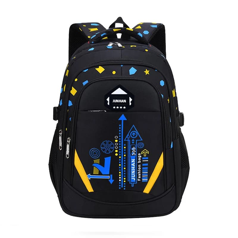 Borsa a tracolla per bambini Modello geometrico Zaino per bambini adolescenti Zaino di moda Zaino per ragazza ragazzo Borsa per libri Mochila impermeabile