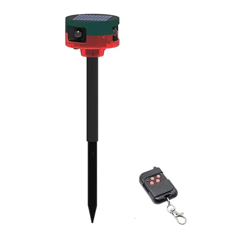 Sensori di movimento con allarme, livello di rumore 130 dB, 13 suoni e 360° ° Sistemi di rilevamento solari per esterni con supporto per la registrazione