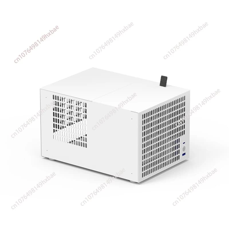 Chassis NAS B4 a 4 dischi, alimentatore grande SFX ITX Servizio di archiviazione file AIO PCIe nero a tutta altezza