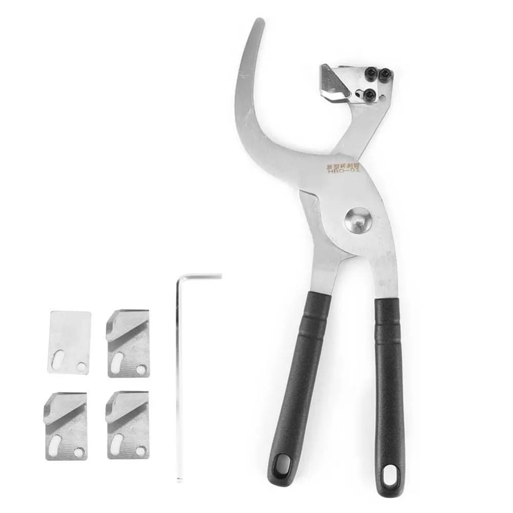 Stainless Steel Tree Branches Cutter Silver Bypass Design Pruning Shears Scissor Ergonomic Handle Hand Operated