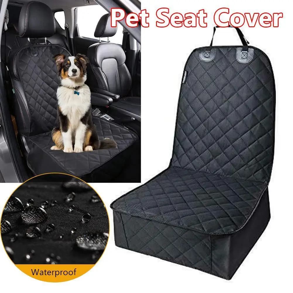 Tappetino Impermeabile Antiscivolo per Sedile Posteriore Auto, Trasportino Pieghevole per Cani e Gatti, Accessori da Viaggio per Auto