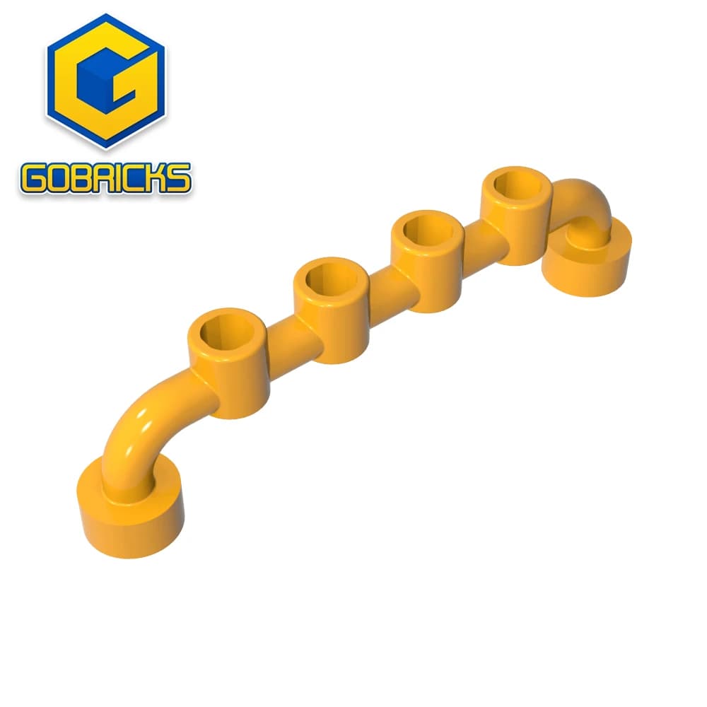 Gobricks GDS-729 Bar 1 x 6 [Borchie chiuse] compatibile con i mattoncini educativi fai da te per bambini LEGO 6140 tecnici