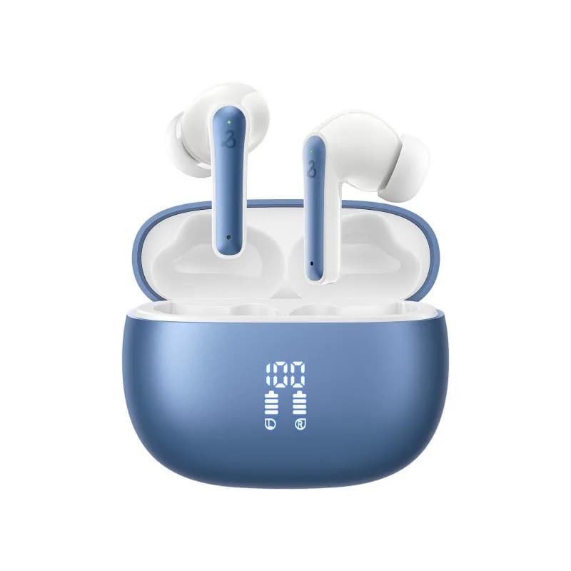 Auxiliary TWS Waterproof In-Ear for Sports and Gaming, Bluetooth Wireless Vere Headphones with Noise Cancellation