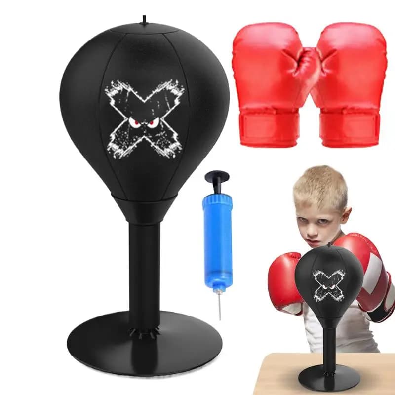 Ball boxing bag with strong suction cup Children Adults Anti-stress toys Sports equipment