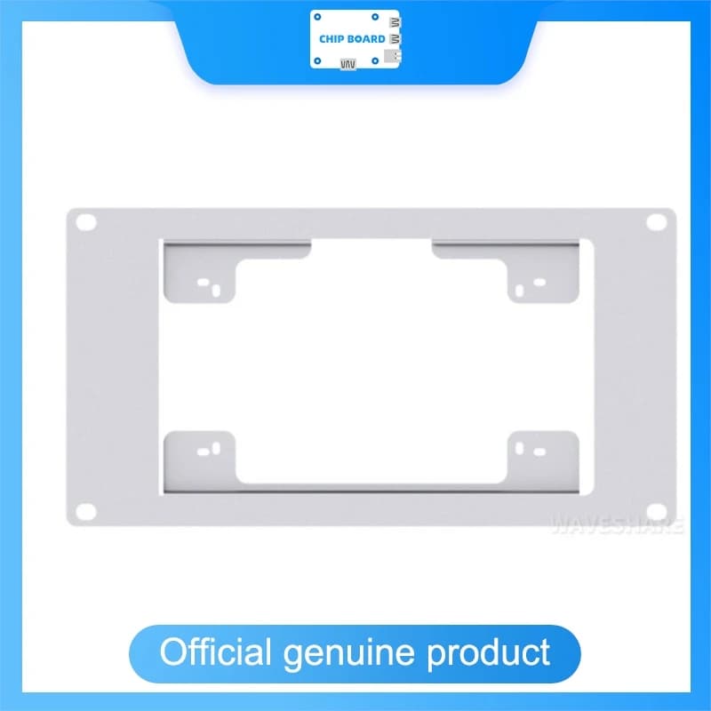 Waveshare HomeRack Pannello Display DSI da 7 Pollici, Kit Montaggio su Rack 3U, Compatibile con Moduli Touch Screen Ufficiali Raspberry Pi da 7 Pollici