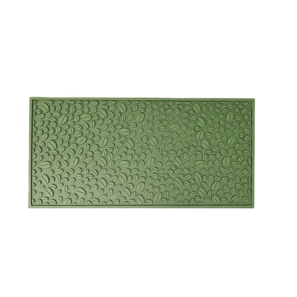 Tappetino in Silicone per Chicchi di Caffè, Isolamento Termico, Antiscivolo, Impermeabile, Accessori per Caffè, Tappetino per Bancone Bar