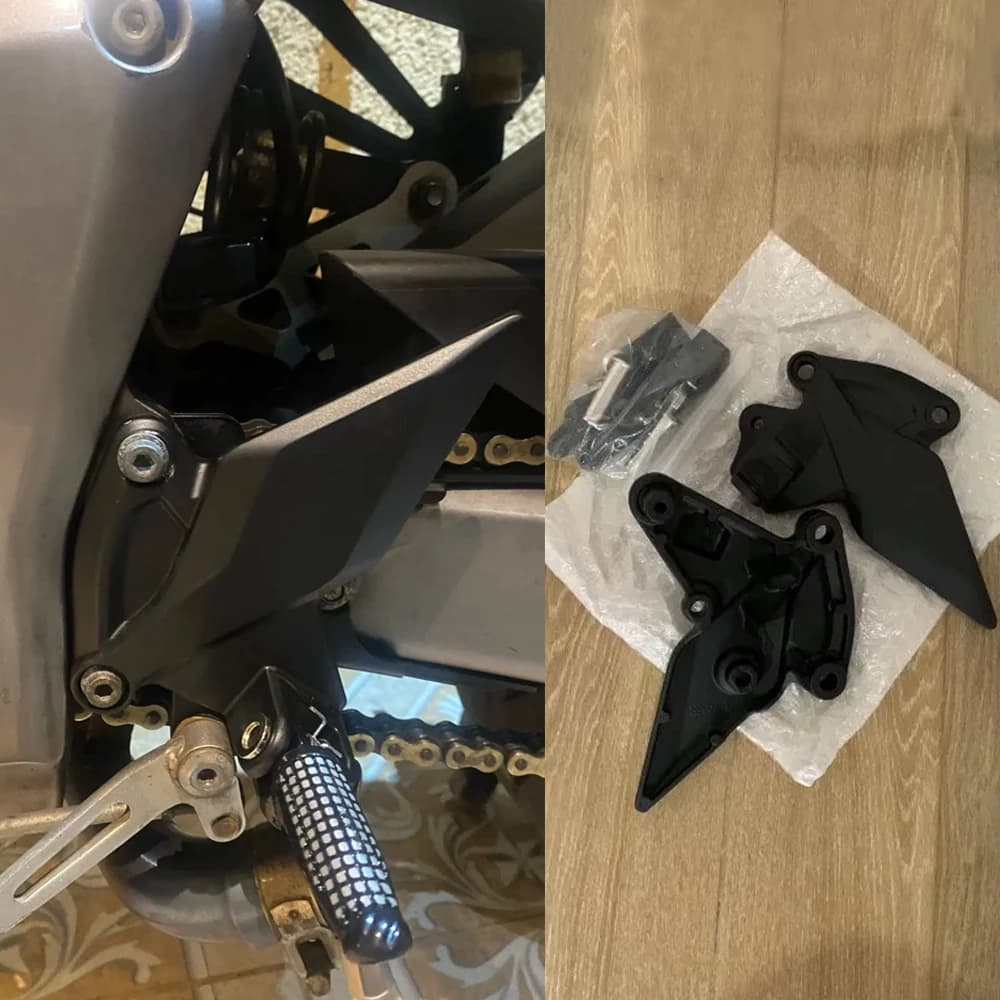 Z1000 Staffa Poggiapiedi Pedane Anteriori Pedali Resto per Kawasaki ZR1000 Z1000R Z 1000 SX 2010-2020 2021 Z-1000 Accessori Moto